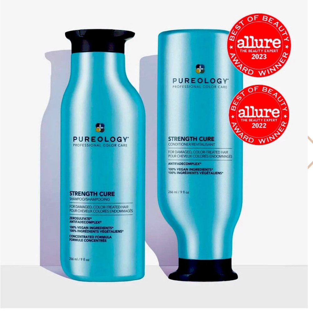STRENGTH CURE SHAMPOO AND CONDITIONER DUO Pureology
